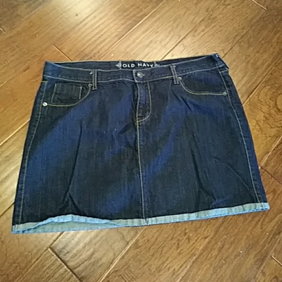Old Navy Dresses & Skirts - 🔥 NEW condition Jean Mini skirt